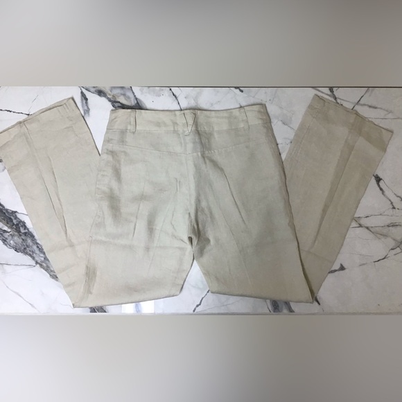 H&M Linen Pants - Size 8 - Picture 2 of 4